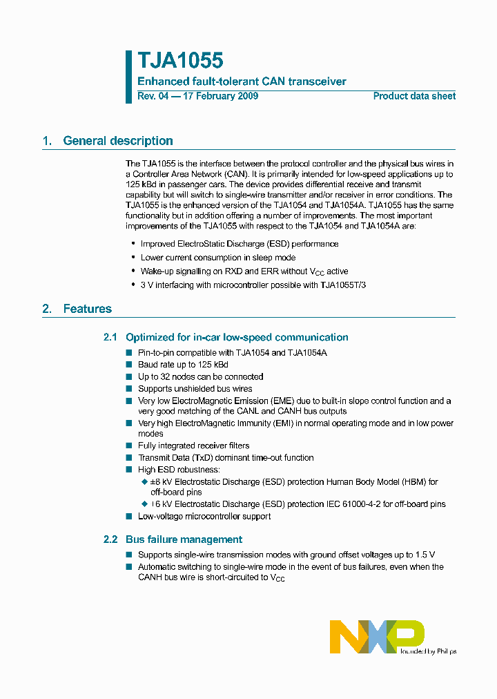 TJA1055_4572011.PDF Datasheet