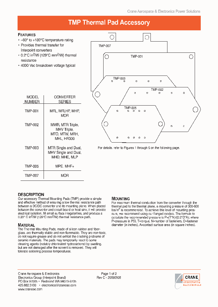 TMP-001_4439822.PDF Datasheet