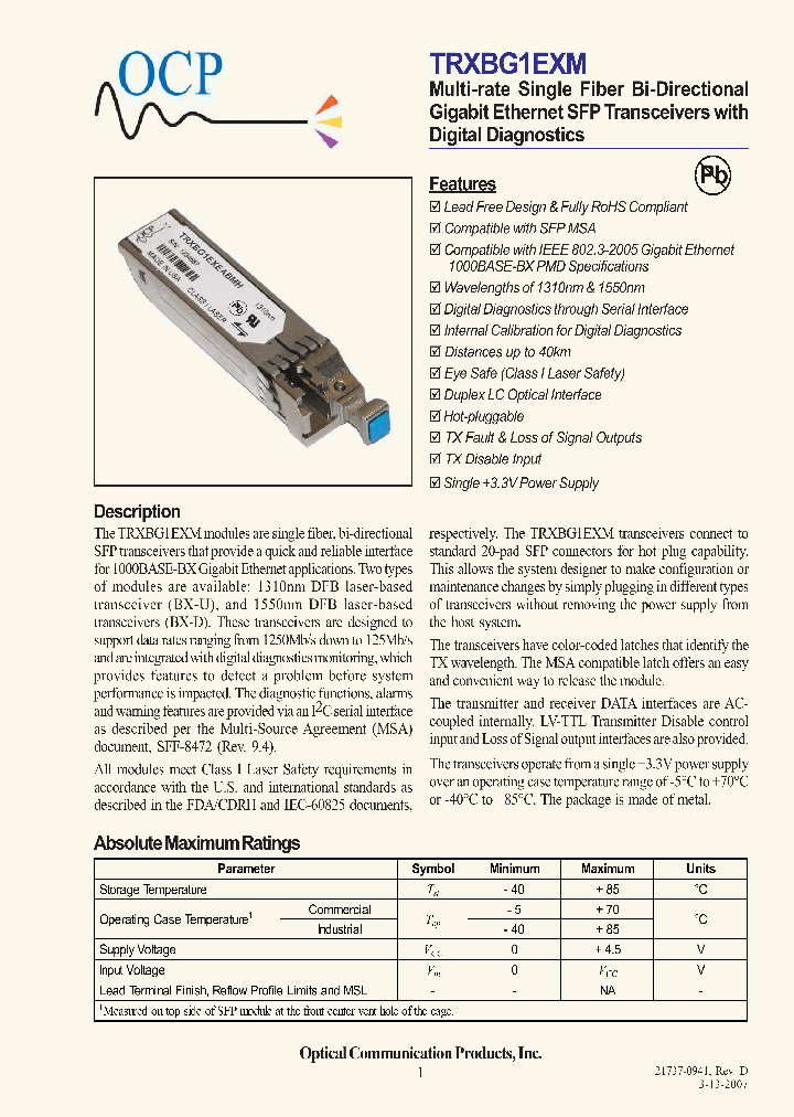 TRXBG1EXNAYM5_4491263.PDF Datasheet