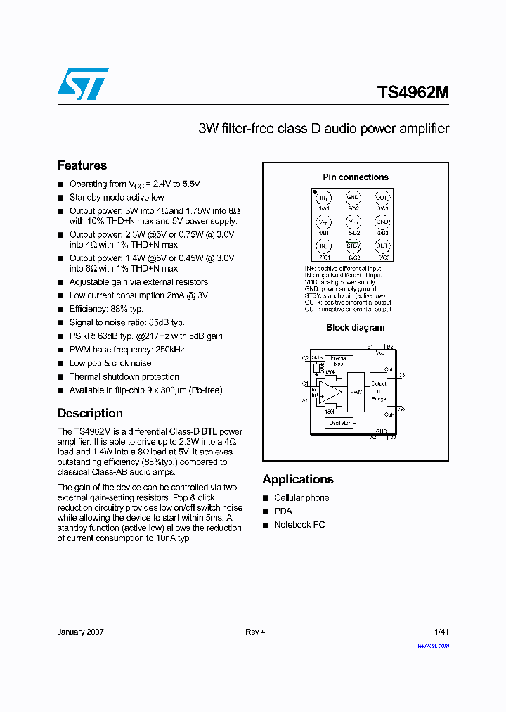 TS4962MEIJT_4216978.PDF Datasheet