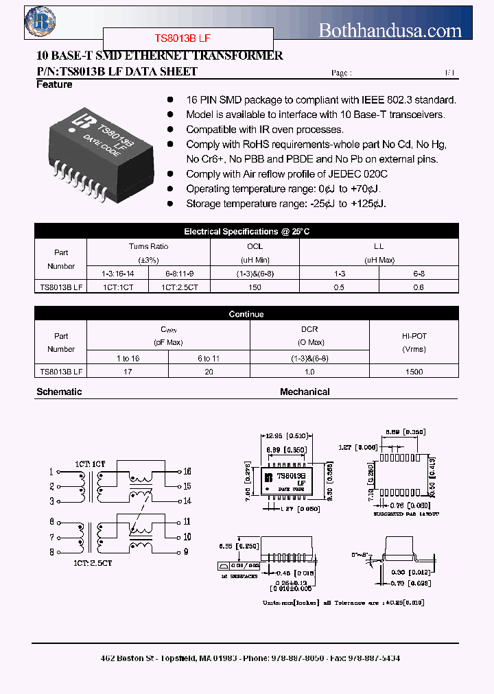 TS8013BLF_4792501.PDF Datasheet