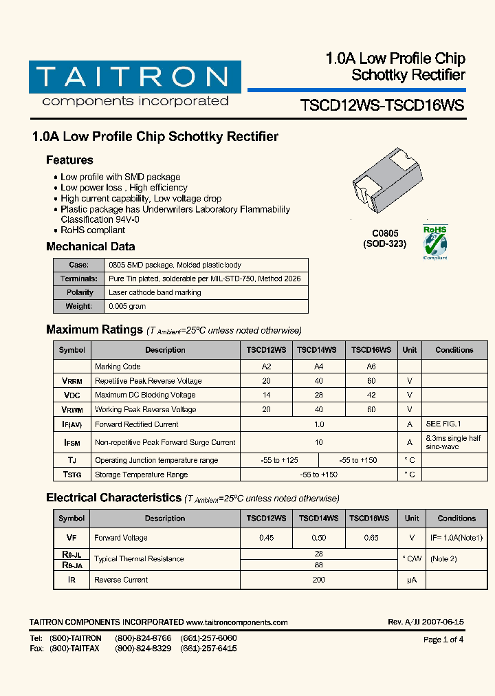 TSCD14WS_4266172.PDF Datasheet