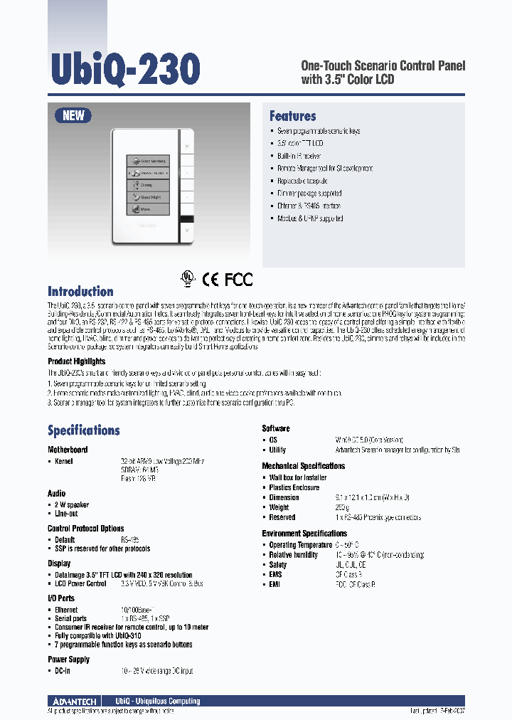 UBIQ-230_4754347.PDF Datasheet