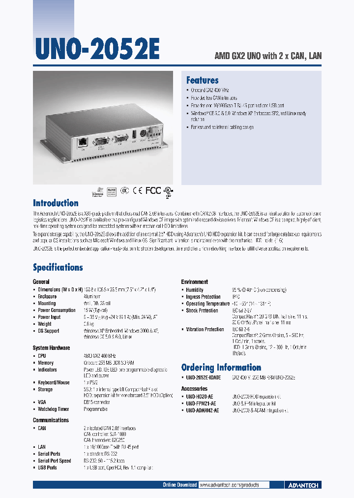 UNO-2052E_4781734.PDF Datasheet