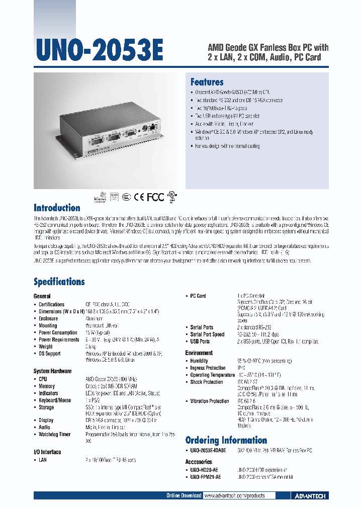 UNO-2053E_4781736.PDF Datasheet