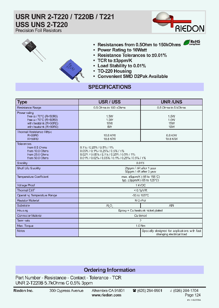 UNR2-T220B_4455629.PDF Datasheet