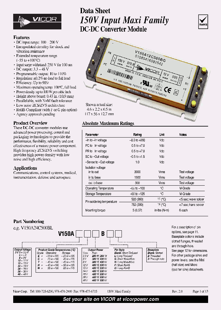 V150A24T500BF_4478009.PDF Datasheet