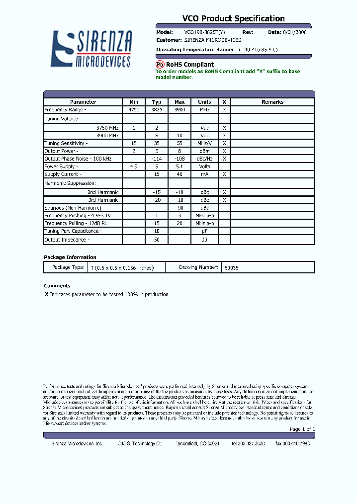 VCO190-3825TY_4888404.PDF Datasheet