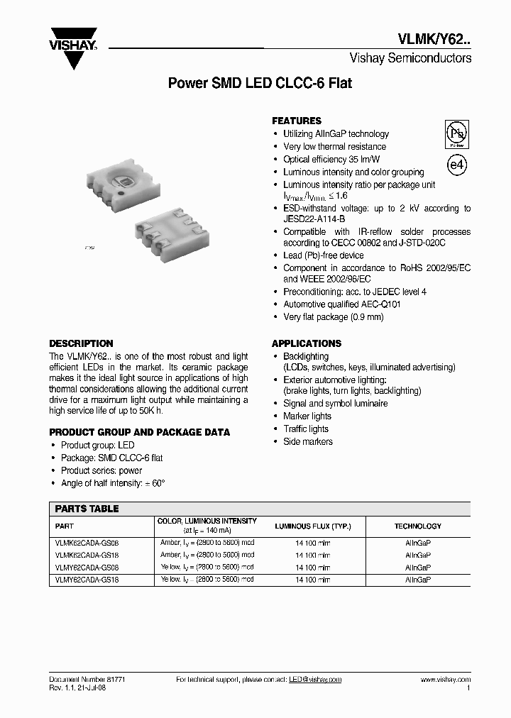 VLMK62CADA-GS08_4268886.PDF Datasheet