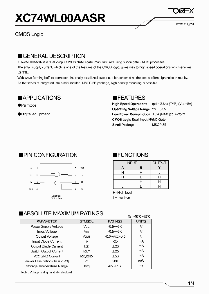 XC74WL00AASR001_4397329.PDF Datasheet