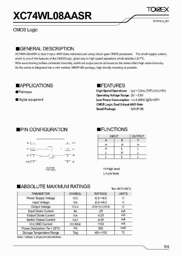 XC74WL08AASR001_4521076.PDF Datasheet