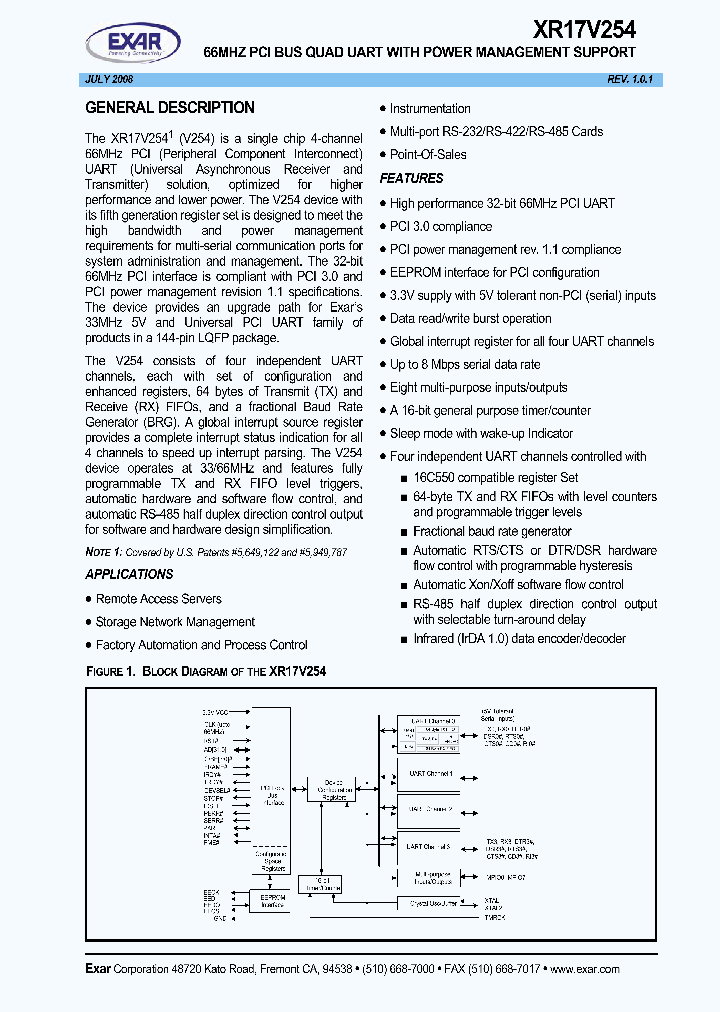 XR17V254_4631912.PDF Datasheet