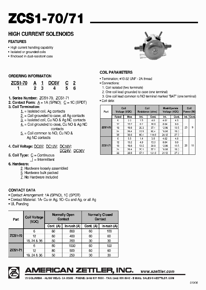 ZCS1-70_4746570.PDF Datasheet
