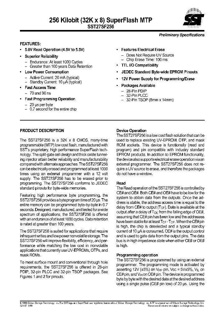 27SF256_965429.PDF Datasheet