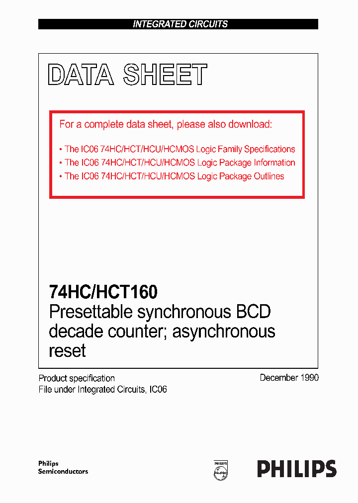74HCHCT160CNV2_971129.PDF Datasheet