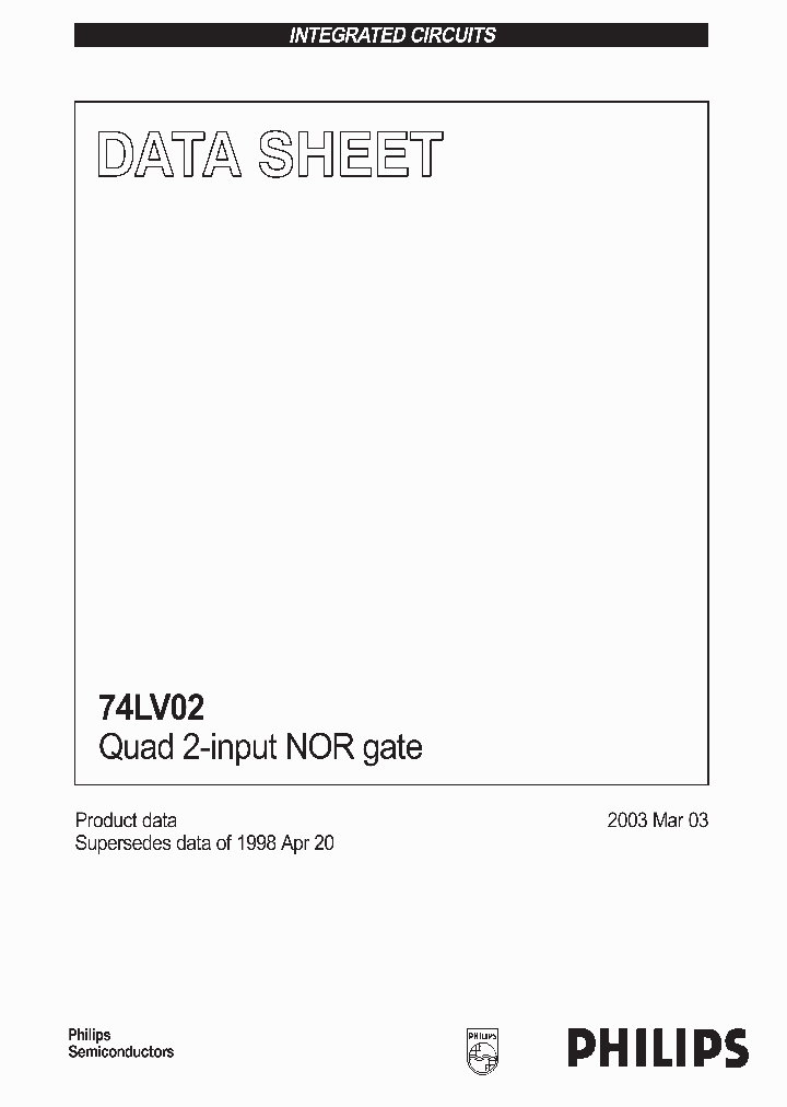 74LV023_971281.PDF Datasheet