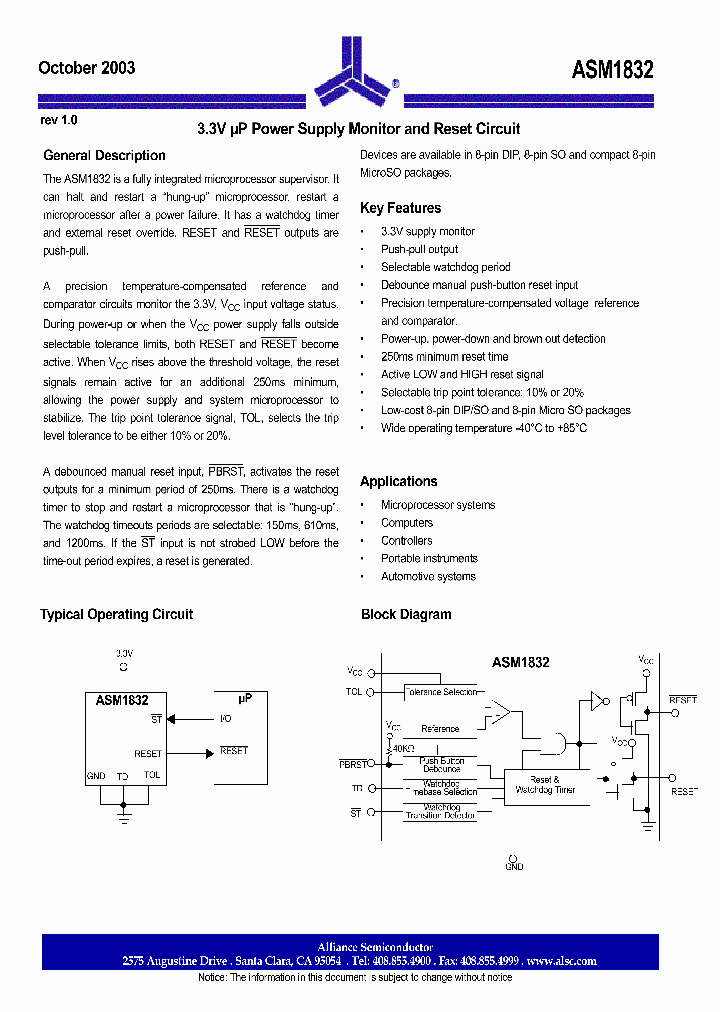 ASM1832V10_974788.PDF Datasheet