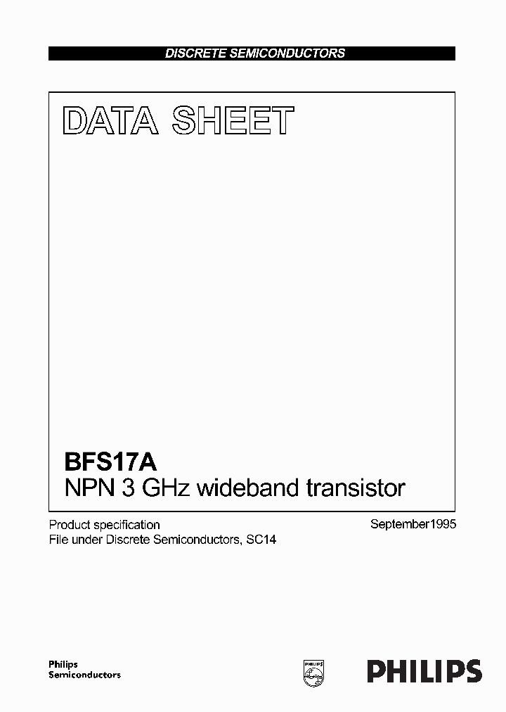 BFS17A2_976155.PDF Datasheet