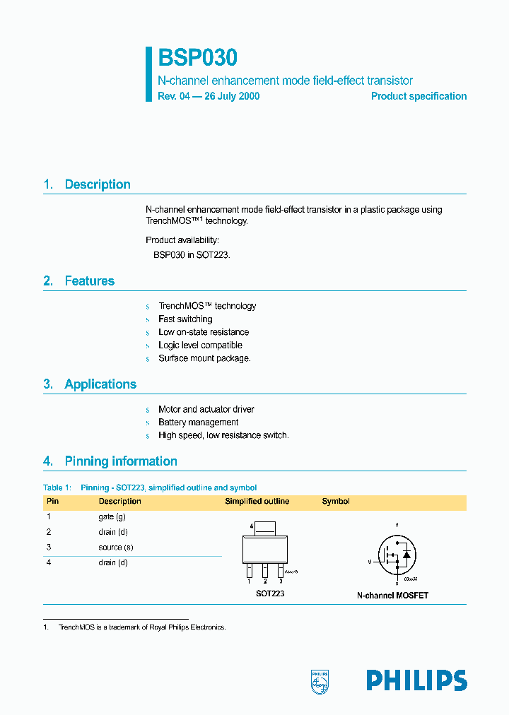 BSP030-04_976513.PDF Datasheet
