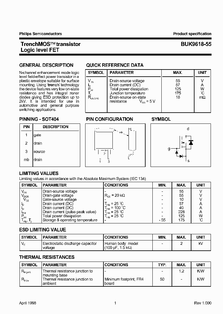 BUK9618-551_976915.PDF Datasheet