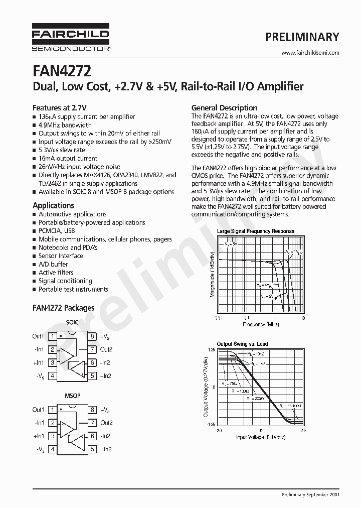 FAN4272_983921.PDF Datasheet