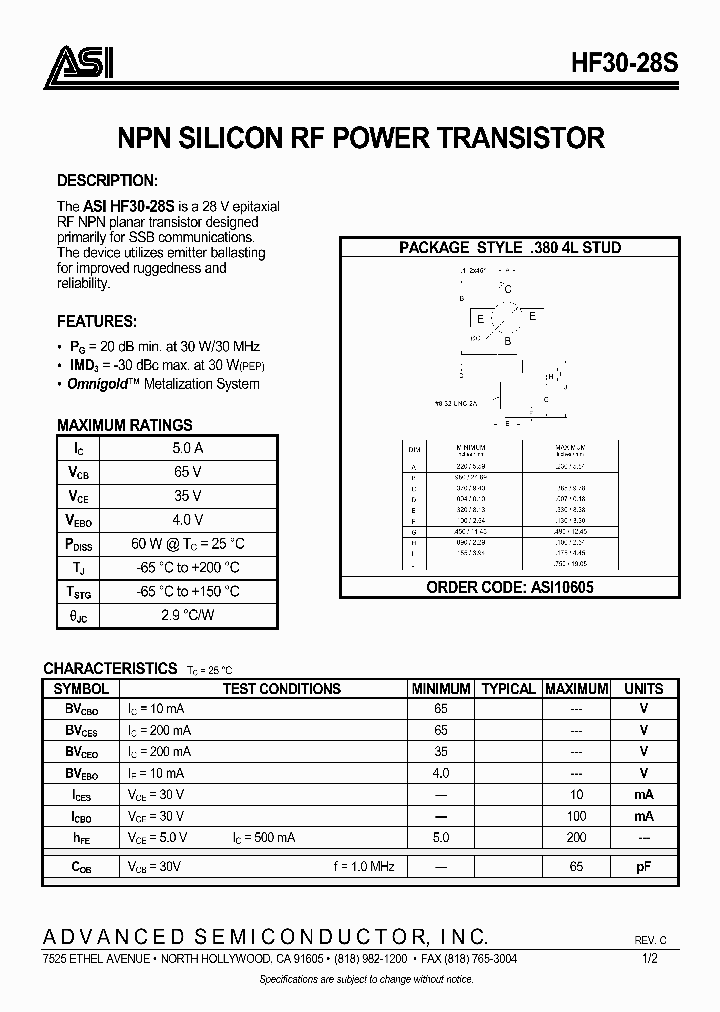 HF3028S_986154.PDF Datasheet