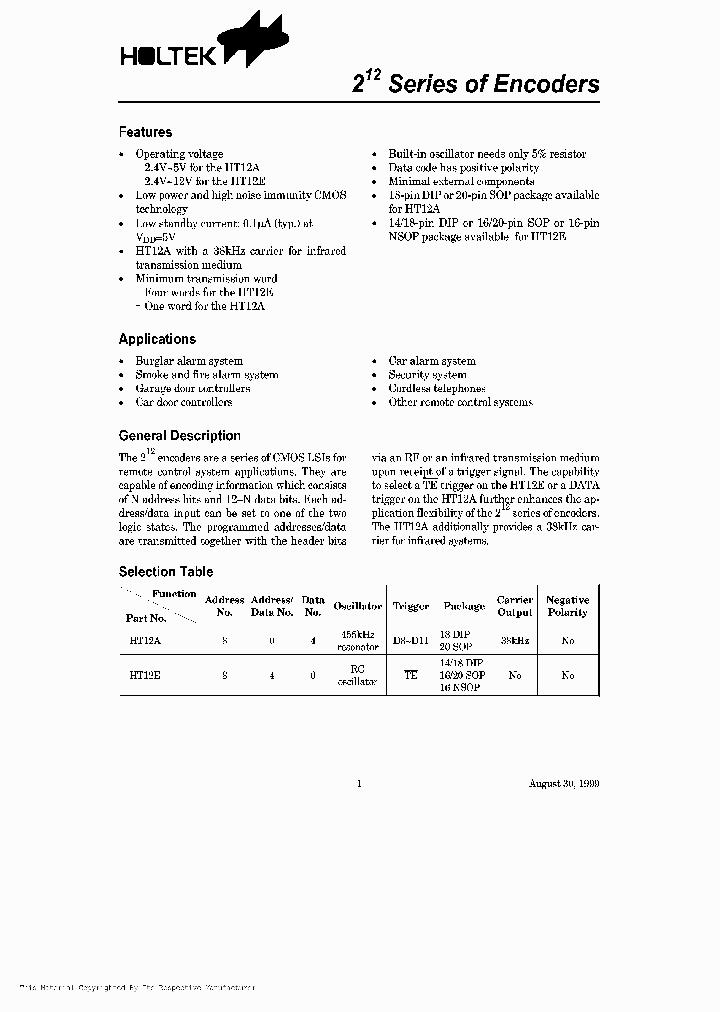 HT12E14DIP_986381.PDF Datasheet