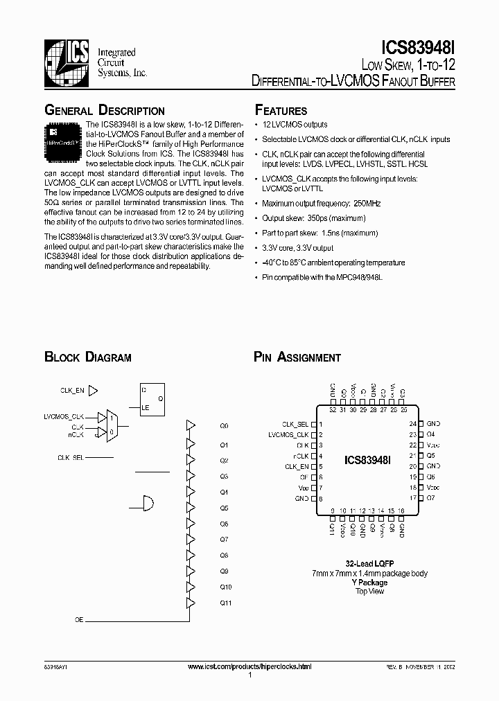 ICS83948I_986783.PDF Datasheet
