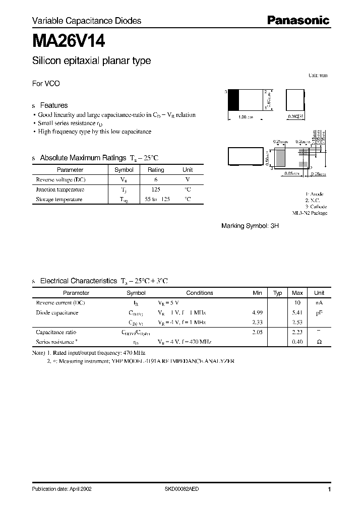 MA26V14_989768.PDF Datasheet