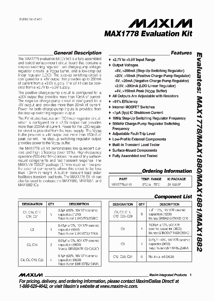 MAX1778EVKIT_990144.PDF Datasheet