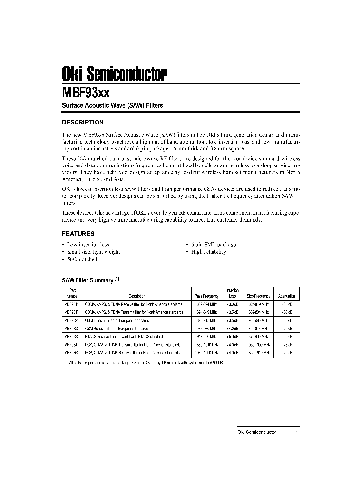 MBFXXXX_990765.PDF Datasheet