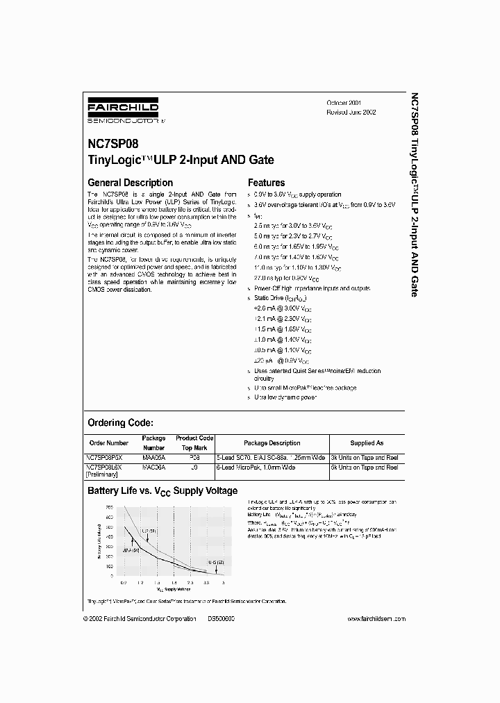 NC7SP08_992784.PDF Datasheet