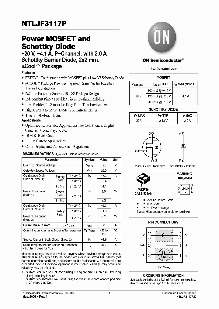NTLJF3117P_994593.PDF Datasheet