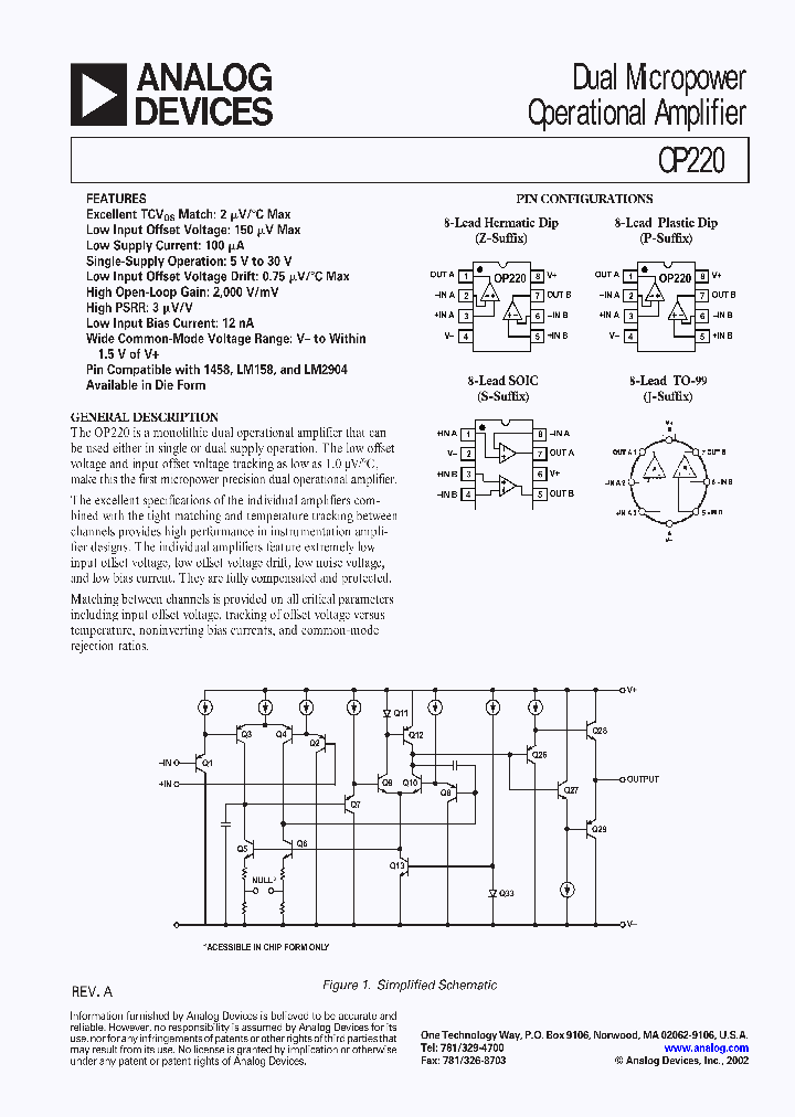 OP220_997675.PDF Datasheet