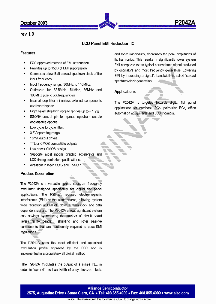 P2042A_997850.PDF Datasheet
