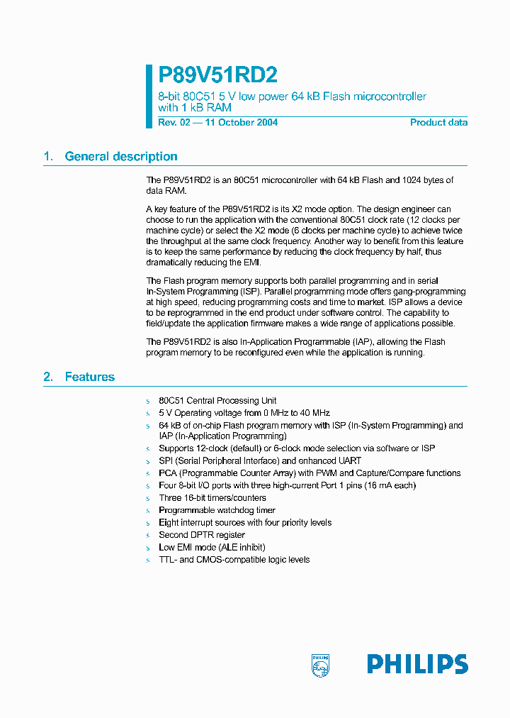 P89V51RD2_997916.PDF Datasheet