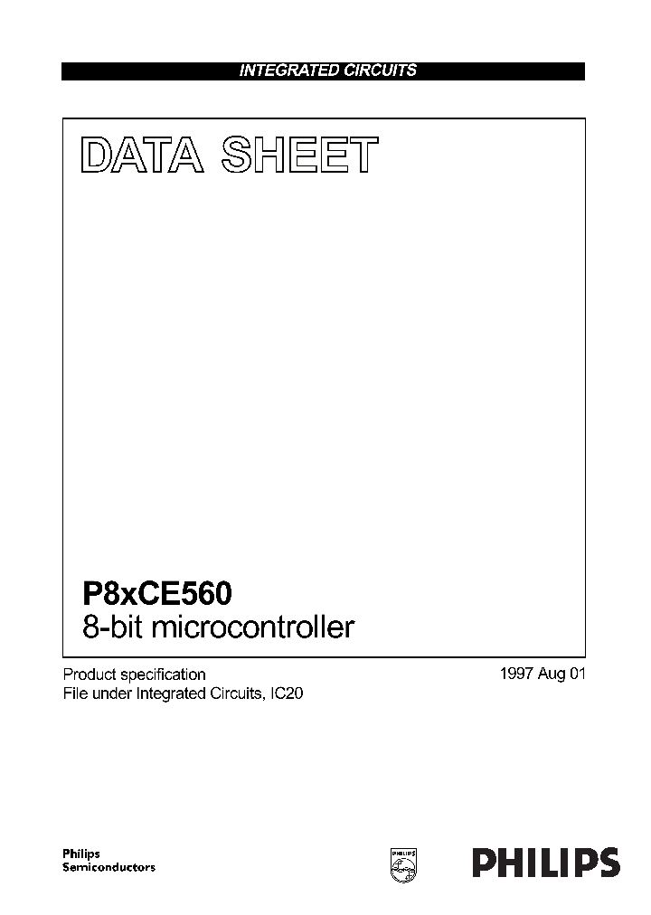P8XCE5601_997919.PDF Datasheet
