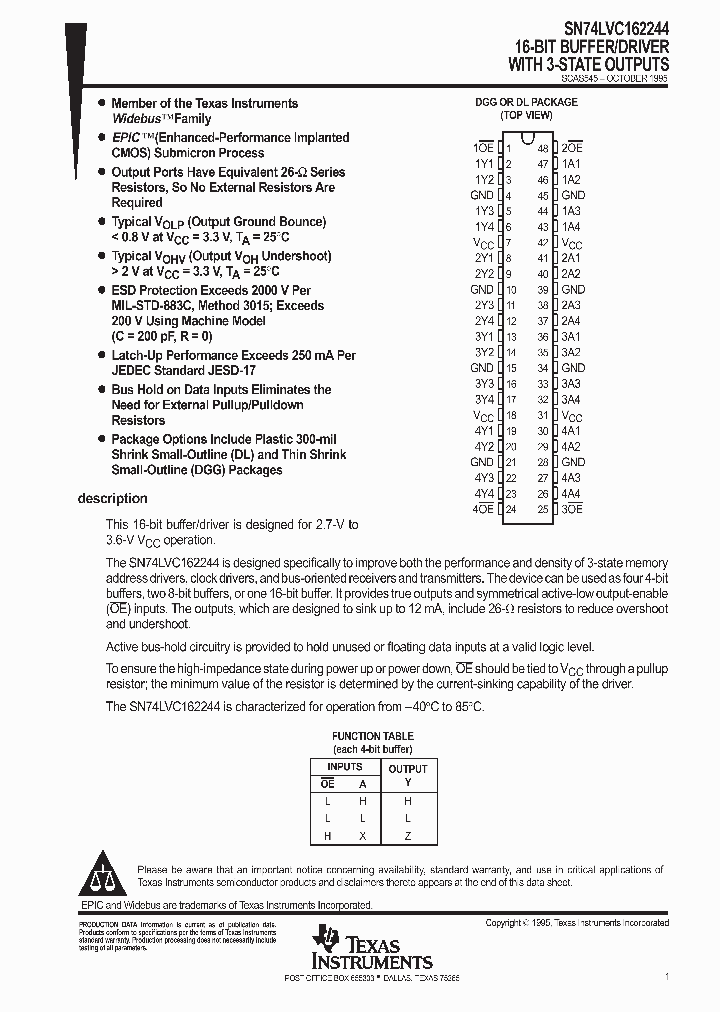 SCAS545_999944.PDF Datasheet
