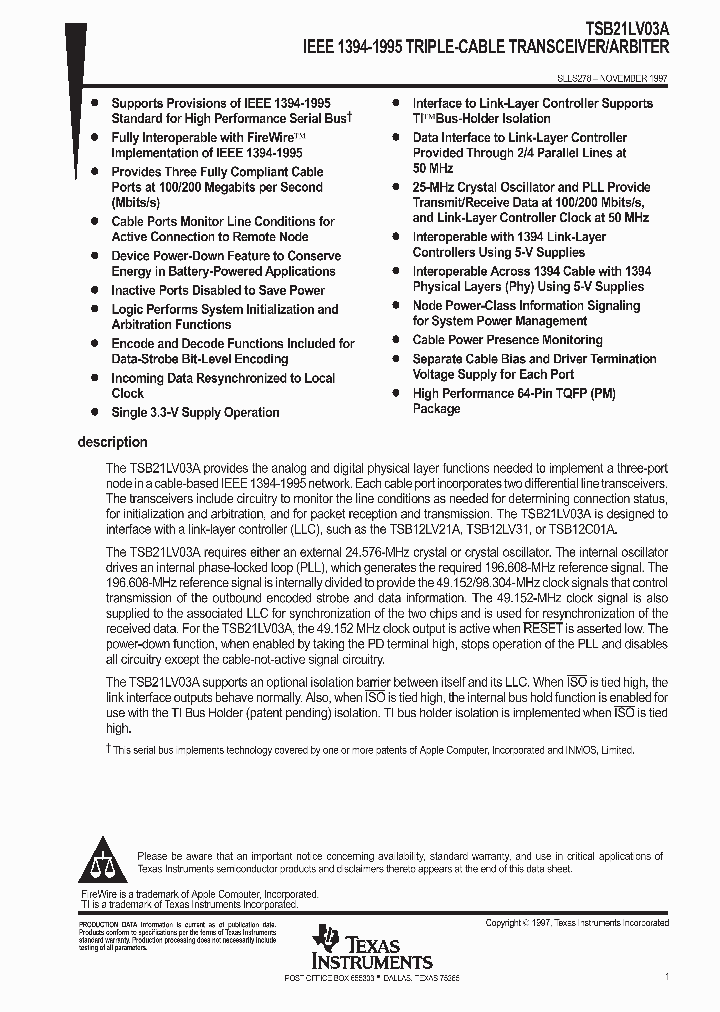 SLLS278_1002790.PDF Datasheet