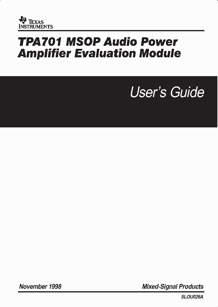 SLOU026A_1003094.PDF Datasheet