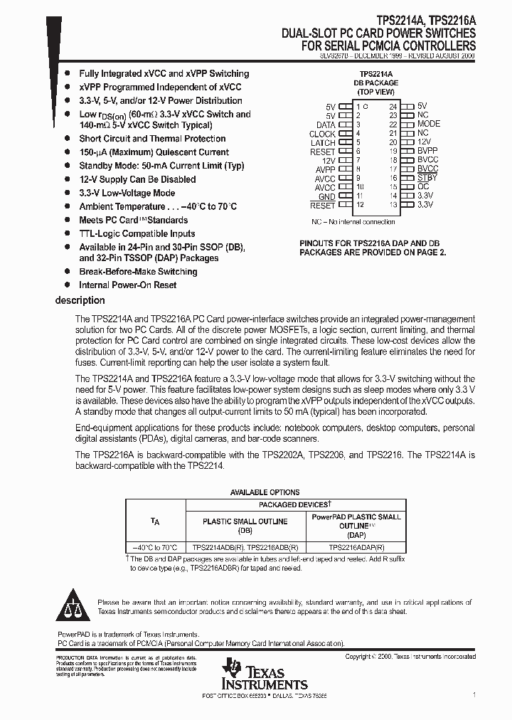 SLVS267B_1003688.PDF Datasheet