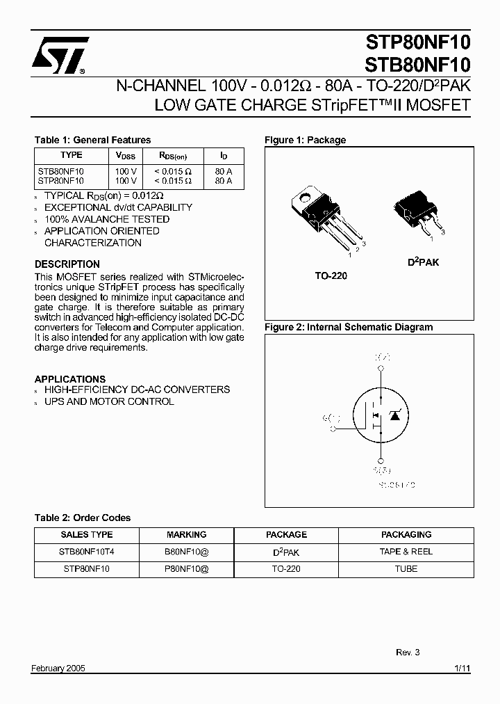 STB80NF10T4_1004459.PDF Datasheet