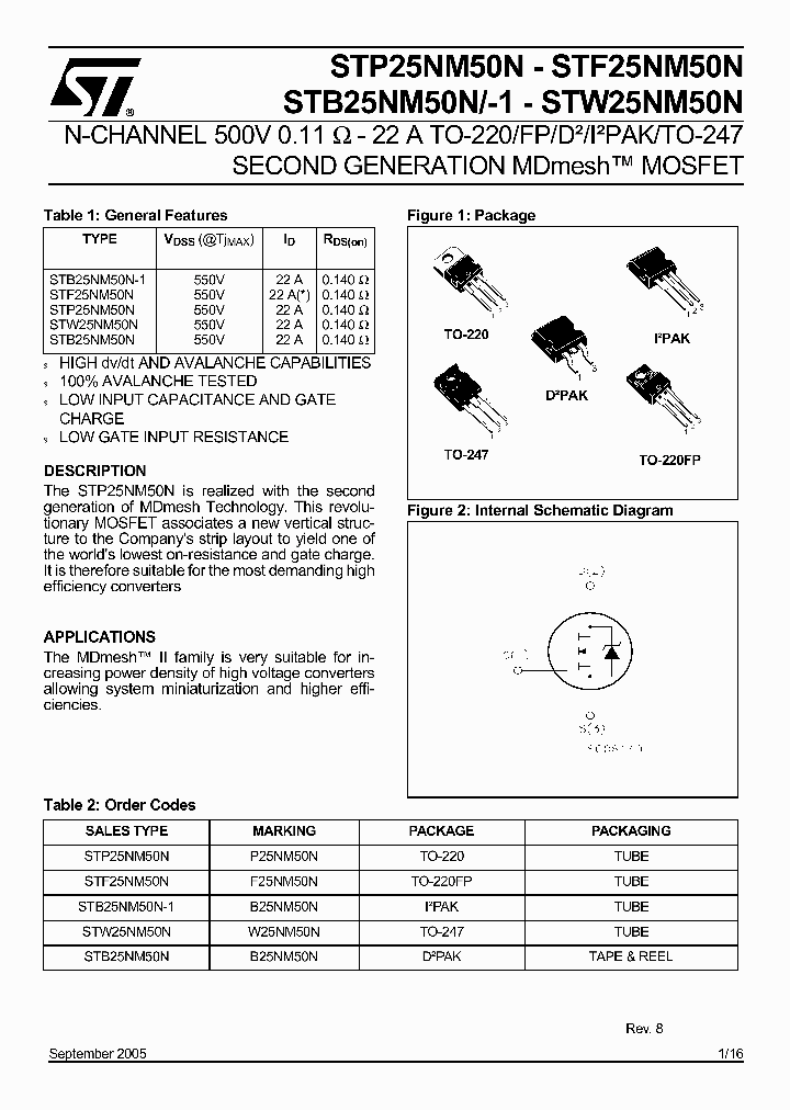 STP25NM50N_1004543.PDF Datasheet