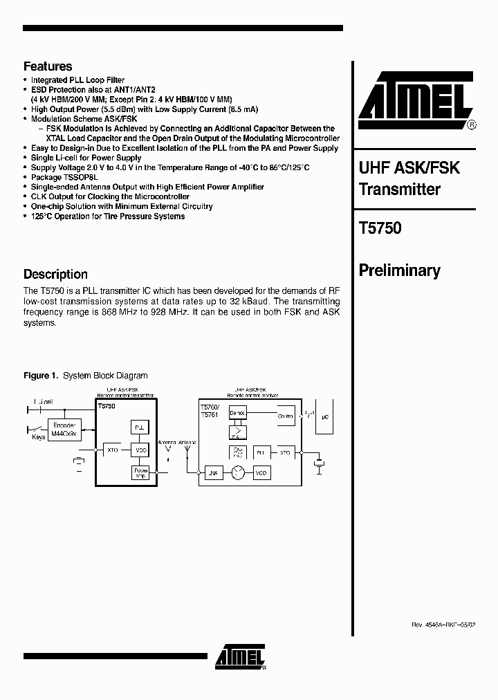T5750_1004706.PDF Datasheet