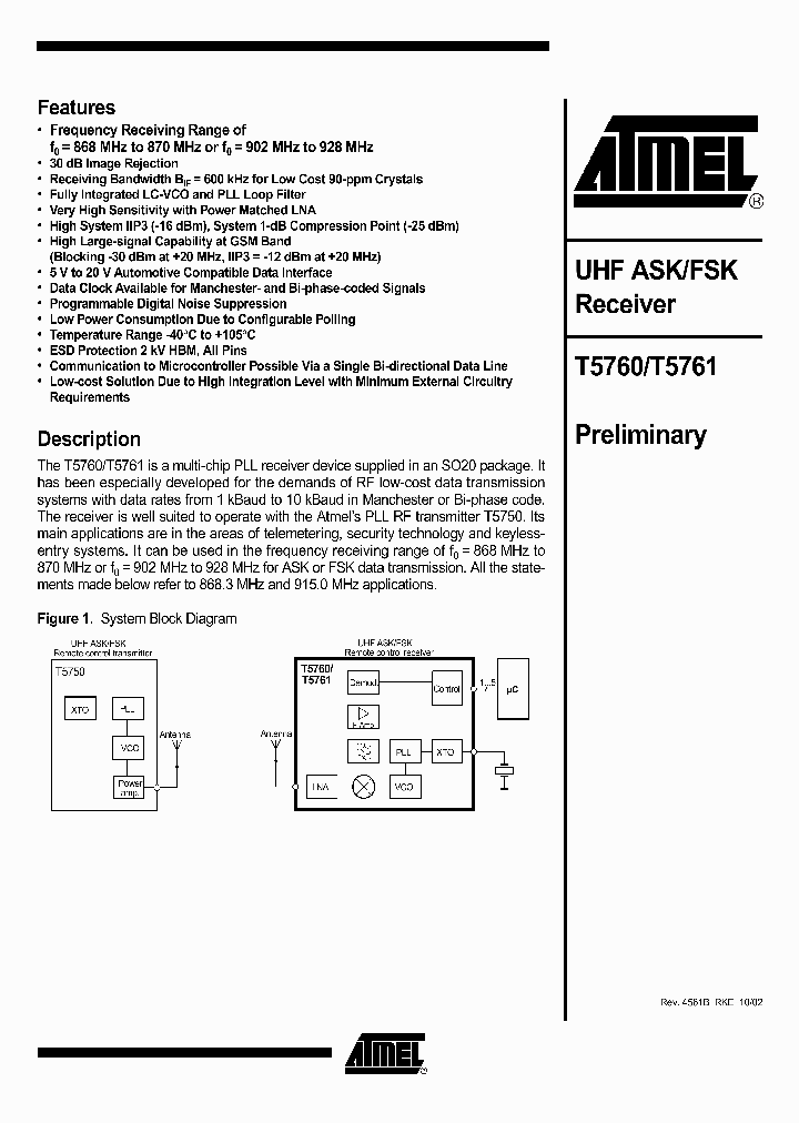 T5761_1004709.PDF Datasheet