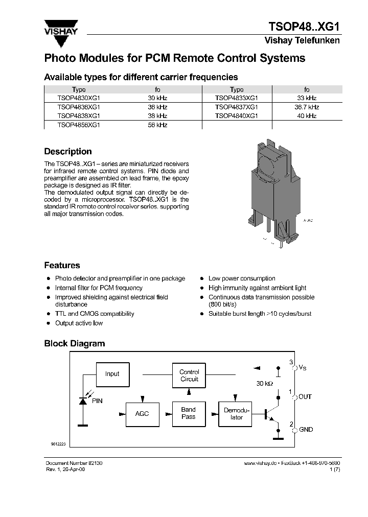 TSOP48XG1_1006392.PDF Datasheet