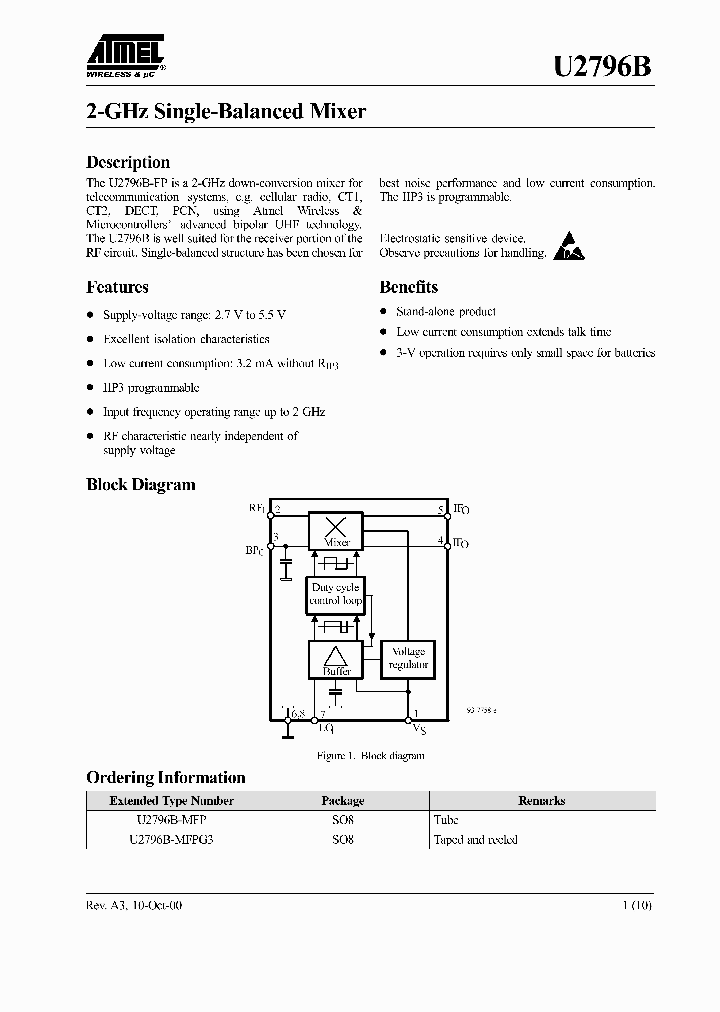 U2796B_1006561.PDF Datasheet