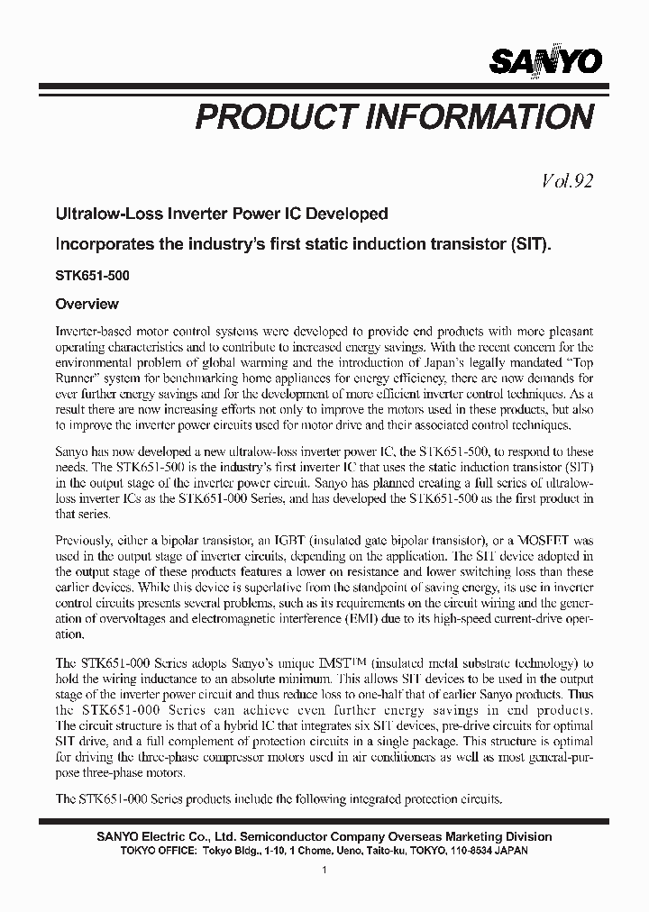 VOL92_1007136.PDF Datasheet