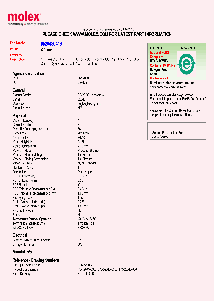 0520430419_4925531.PDF Datasheet