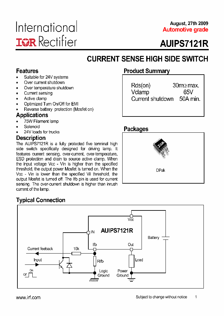 AUIPS7121R_4933910.PDF Datasheet